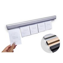 바잉스톱 오더랙 주방 영수증 주문서 고정 영수증 빌지꽂이, 40CM, 골드