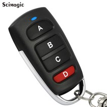 차단기 셔터 원격리모컨 433 mhz 무선 클론 스위치 복제 복사 433.92 게이트 차고 도어 제어 키, smg-009