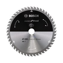 보쉬 Standard 충전공구용 원형톱날 165x20 48T 목재