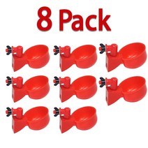 닭장만들기 병아리부화기 닭장 물 수의학 장비 및 농산물을위한 자동 식수대 50 단위 닭 사료 가금류 공급, 4.8pcs