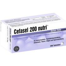[독일 내수 정품](세파셀) CEFASEL nutri Selen-Tabs, 200정, 1개