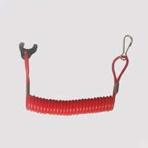보트 엔진 선외기 1 pc 해양 선외 모터 킬 스톱 스위치 야마하 제트 스키 2-425hp 키 로프 안전 끈 테더 fx140, 빨간색