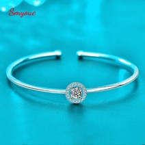 랩 다이아몬드 모이사나이트 팔찌 0 5 1ct moissanite 다이아몬드 여성용