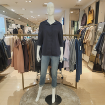 [행복한백화점][트리아나]여성 카라 앞진주 장식지지미 블라우스 3컬러 AH2BA24