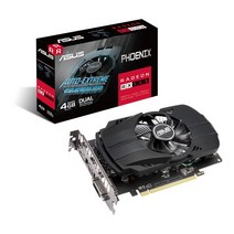 ASUSTEK - VIDEO CARDS ASUS 피닉스 AMD Radeon™ RX 550 그래픽 카드 (PCIe 3.0 4GB GDDR5 메모리 HDMI 디스플레이 포트 D