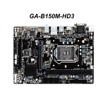 기가바이트 b150m-hd3 데스크탑 ga-b150m-hd3 ddr4 마더보드 b150m b150 소켓 lga 1151 usb3.0 메인보드 사용