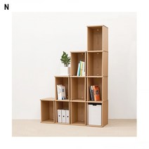 가벼운 책장 캣타워 다용도 강력 종이 책꽂이, 다용도강력 종이책꽂이 1234단 세트