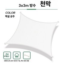 캐노피 천막 그늘막 접이식 테라스 행사용 야외 옥상 쉘터 바람막이 캠핑 포장마차 대형, 백설공주 3x3미터  고급 타포린