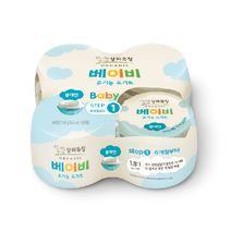 [홈플러스]P 매일_상하목장유기농베이비요구르트_플레인85Gx4 x 2개, 플레인, 85g, 8개