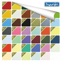 현진 단면칼라우드락CB 5mm 5장/원단우드락/원단보드롱/칼라우드락, CB-30 검정색 5장
