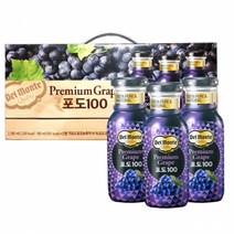 델몬트 프리미엄 포도 180mlx12병x2set, 24개, 180ml