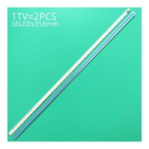 산요 32CE53 0B 라이트바 355mm THC315005 V1-L V1-R 38 LED 스트립 라이트, [01] 2pcs