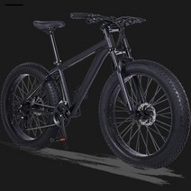 남성 여성 학생 접이식 산악 자전거 Wolf 39sfang 지방 bike2124speed 알루미늄 합금 프레임 26 인치 mtb 도로 해변 눈 bmx, 협력사, 24, 검은색