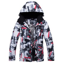 보드 스키 용품 겨울 스키복 바람막이 방수 아웃도어 재킷 + 바지 세트 남성용 스노우보딩 슈트, 13 jacket 17_01 M
