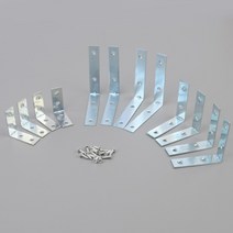 미니 벽 선반 철재 받침대 지지대 다리 브라켓 걸이 ㄱ자 대 설치 고정 까치발 DIY 셀프 시공 수납 보관 거치대 부속품 나사 인테리어 소품 용품 공구, 사이즈