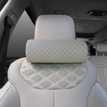 아크모 차량용 목쿠션 1+1 메모리폼 9가지 색상, 타공 1+1 목쿠션, 캘리베이지