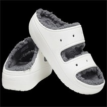 크록스 SH01 클래식 코지 샌들 207446-100