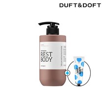더프트앤도프트 릴렉싱스파 바디워시 500ml 택1 + 소피소피핸드겔30ml, 베이비파우더 + 소피소피핸드겔30ml