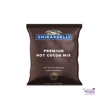 기라델리 프리미엄 핫 코코아 파우더 더블 초콜렛 907g, 1개입, 4개