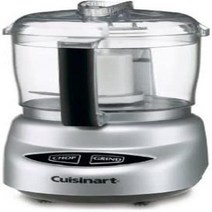 Cuisinart DLC2ABC Mini Prep Plus 푸드 프로세서 Brushed Chrome and Nickel 리뉴얼, 니켈
