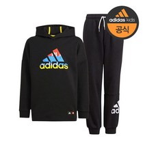 아디다스 세트 130 160 주니어 포인트로고 LEGO 맨투맨+팬츠 상하세트 트레이닝