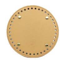 가죽 가방 원형바닥 코뜨기 가방뜨기 DIY재료 베이지