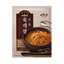 [이화수] 대파 차돌 고기많은 일품 육개장 500g 3팩 6팩 10팩, 3개