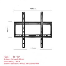 LCD LED 스탠드 범용 TV Xiaomi Skyworth TCL Samsung Hisense 26-63 