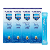 종근당 모겐잘 10g x 7포 목건강 홍삼 오미자 도라지 모과 생강 배 국내산원료, 70g, 4팩