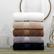 총무타올 데일리 호텔수건 190g, 베이지, 5개