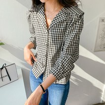 그녀희제 셀리 깅엄 체크 셔츠