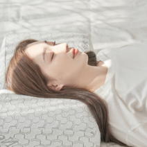 자암 라텍스베개 천연 경추배게 낮은 대(L) 화이트 1개