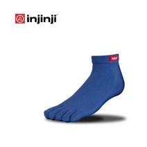 인진지 발가락양말 라이너 띠너 물집방지 양말, L(275-300), 블루