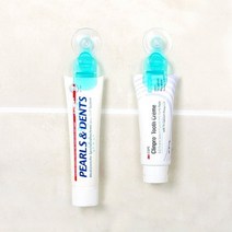 KM 욕실 흡착 치약걸이 2P [811], 1개, 핑크