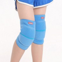 JK 주니어 무릎 보호대 초등학생 자전거 유아 보호 장구 초등 킥보드 장비 인라인 롱보드 추천, 블루(S)