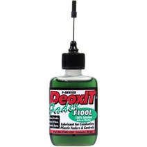 Hosa F100L-L25C CAIG DeoxIT FaderLube 100 전도 정밀 윤활제 니들 드로퍼 25 ml, 기본