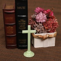 밤에도 은은한 탁상용 야광 십자가 가정용 야광 십자가 교회선물용, 소 95 x 38 x 33mm