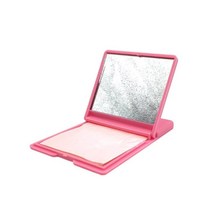 여행용 손거울달린 기름종이 케이스세트 뷰티소품 뷰티학과 편한 미용, 1개