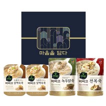 CJ 비비고 기프트 세트 (닭곰탕 전복죽 갈비탕 닭백숙죽 설렁탕밥 등 혼합세트), 비비고 죽혼합 전복세트
