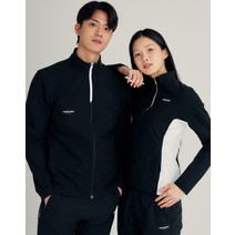 22SS [프리앵글 트레이닝] 블랙 경량 우븐 남성 트랙탑 JMJU2B361BK