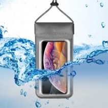 73 빵빵야 / 여행 바캉스 워터파크 스마트폰 방수팩 URBAN WAVE 방수가방 대형방수팩 물놀이방수팩 방수팩, 본상품, 그레이