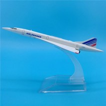 비행기모형 비행기다이캐스트 16CM 에어버스 A320 A330 A350 A380 보잉 B737 B747 B777 B787 비행기 모델 다이캐스트 항공기 완구 여객기 어린이 선물, 콩코드 프랑스
