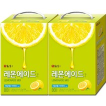 담터 레몬에이드 믹스 80Tx2개