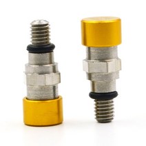 자동차 배기튜닝 자동차 배기통 M5 0.8MM 포크 에어 블 리더 릴리프 밸브 야마하 YZ WR YZ125 WR250F YZ85, 04 Gold