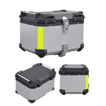 알루미늄 오토바이 탑박스 40L 45L 55L 65L, 실버