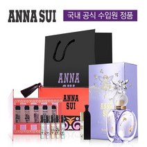 [안나수이] 럭키 위시 30ml 기프트세트 (본품30ml+스틱5종+공병+안나파우치+쇼핑백), 본품30ml+스틱5종+공병+파우치+쇼핑백