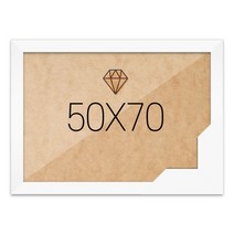 보석십자수액자 50x70 고급형 우드 화이트, 단품