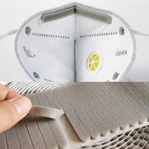 코스펀지 마스크 흘러내림 안경 김서림 방지 코패드 코받침 지지대 코보호대, 그레이 50p, 1개, 1개