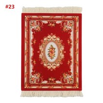러그 땅따먹기 사방치기 매트 인테리어 카페트 비정형러그 persian mini woven rug mat mousepad retro style carpet pattern cup