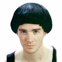 1300K 파티용품 바가지머리 바보가발, 단품